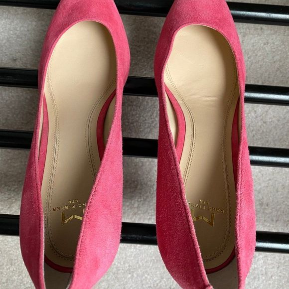 MARC FISHER Women Zala Suede Pumps - NEW NWOB - Picture 6 of 9